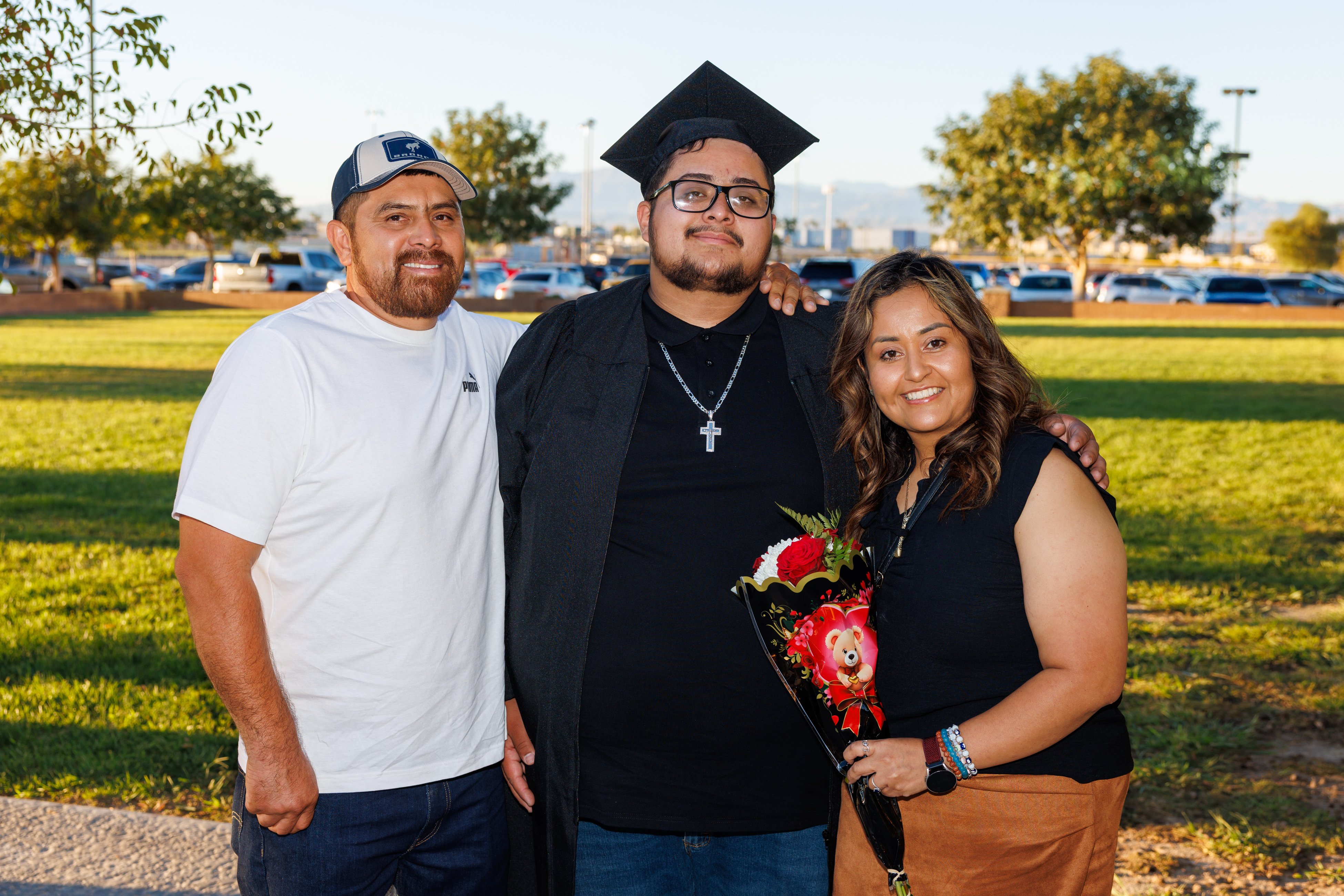 Ernesto and his parents