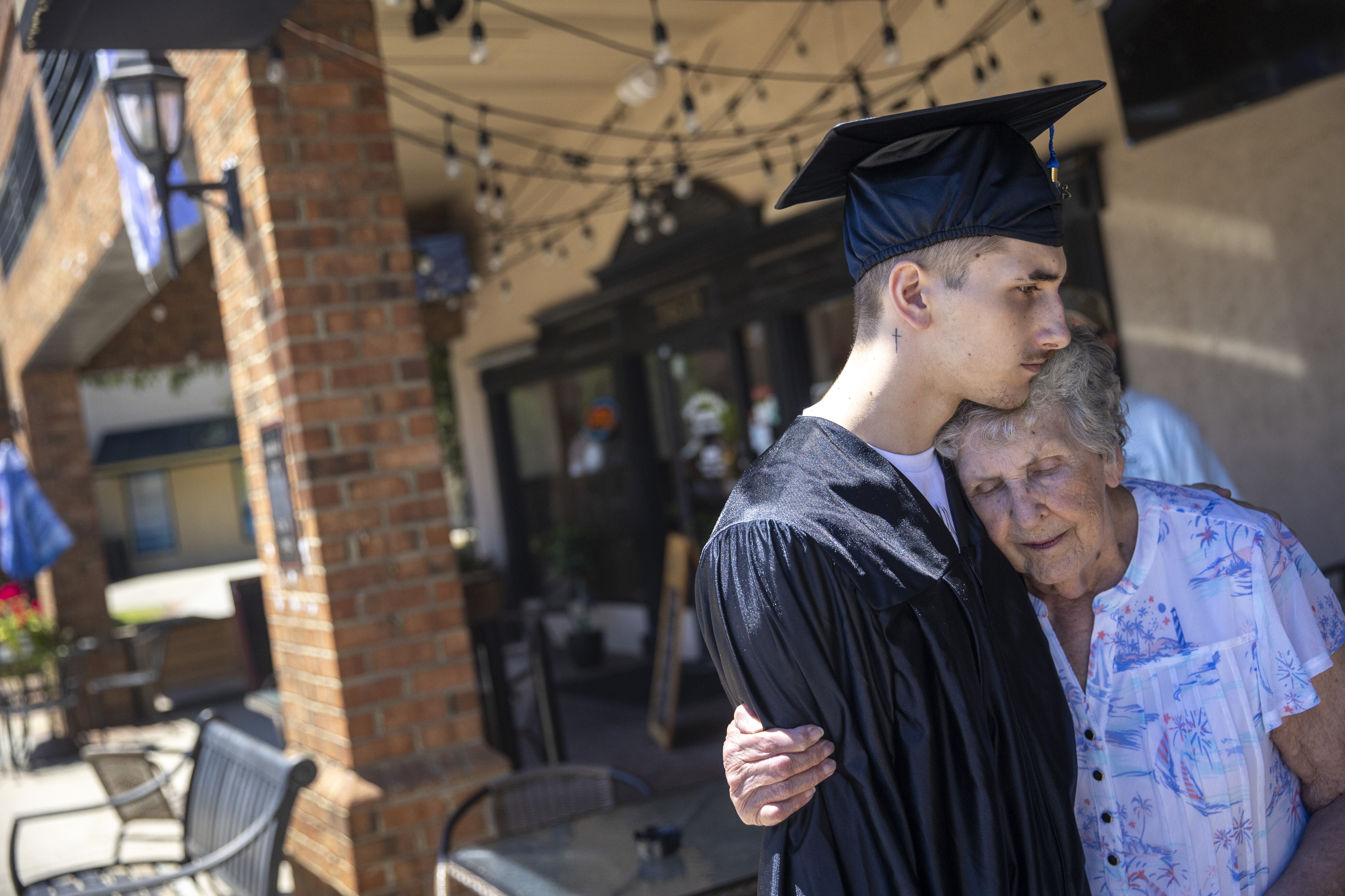 Canaan Piercy and grandmother