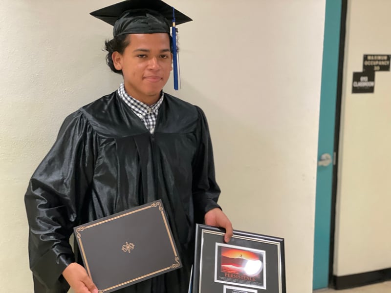 MDAA Grad, Gabriel Sanchez