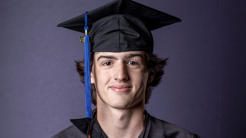 Colson Waters Graduation headshot