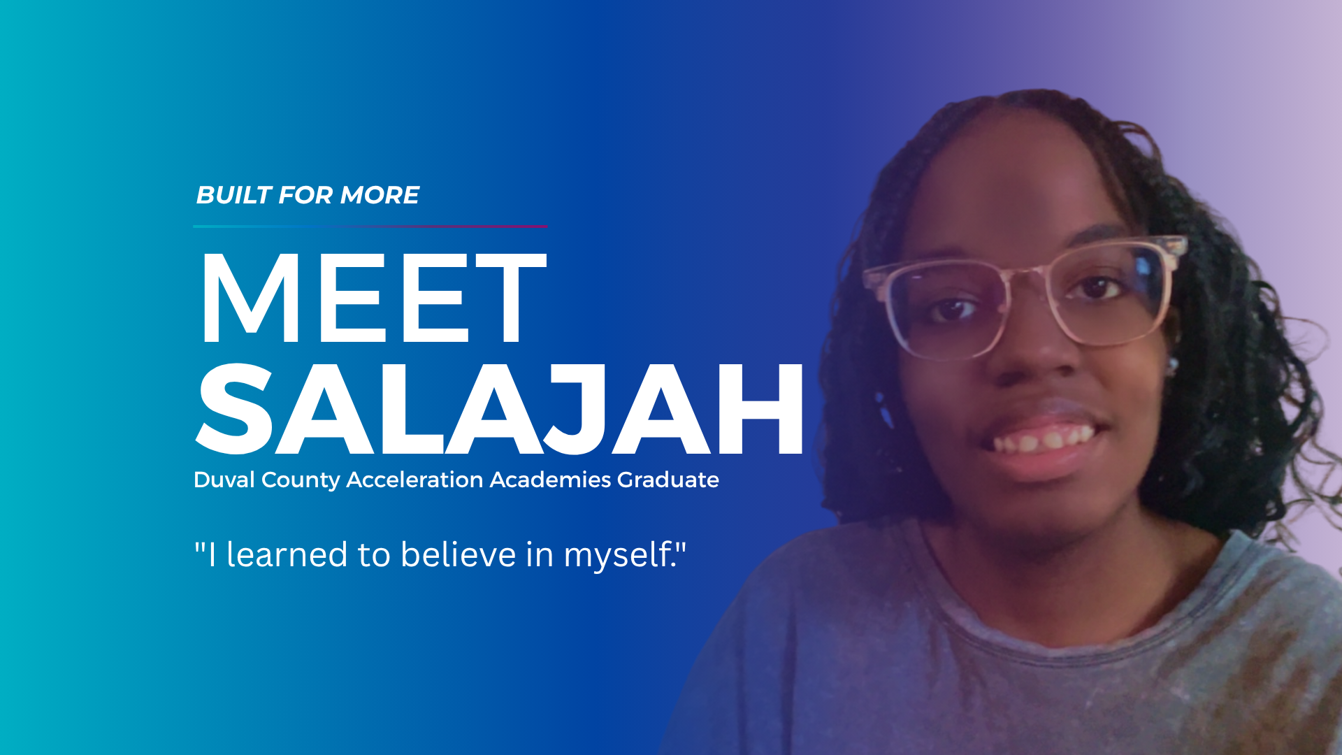 How One Duval County Graduate Found Her Confidence Again image