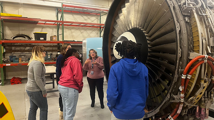 Students Get a Hands-On Look at Careers in Aeronautics in Myrtle Beach image